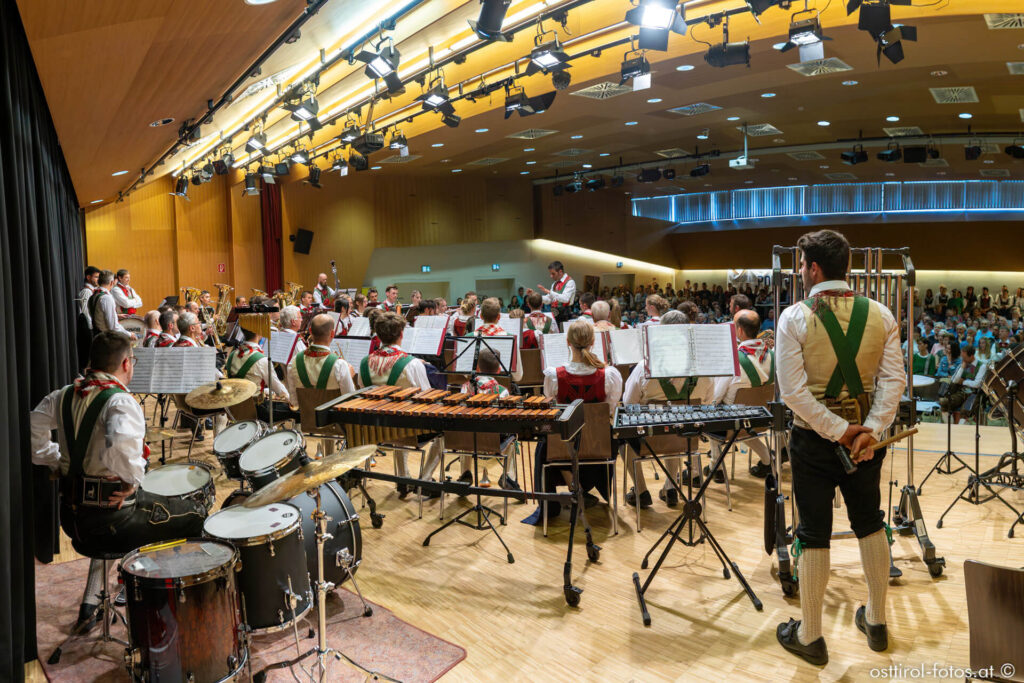 Volle Konzentration auf der Bühne